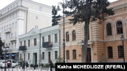 Tbilisi's Agmashenebeli Avenue, tree-lined no longer