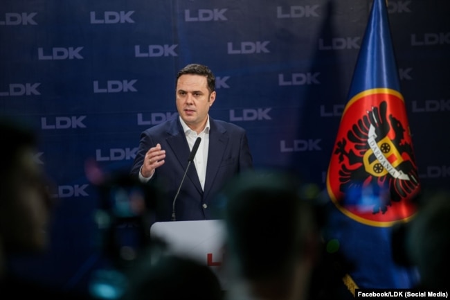 Kryetari i LDK-së, Lumir Abdixhiku.