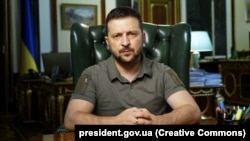 Ուկրաինայի նախագահ Վլադիմիր Զելենսկին, Կիև, 6 հոկտեմբերի, 2022թ. 