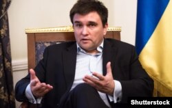 Ukrainian Foreign Minister Pavlo Klimkin (file photo)