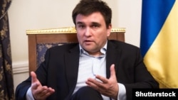 Ukrainian Foreign Affairs Minister Pavlo Klimkin (file photo)