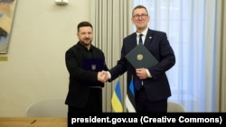 Документ підписали президент України Володимир Зеленський і прем’єр-міністр Естонії Крістен Міхал під час зустрічі в Таллінні