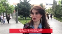 Uşaqlarınızın gələcəyindən nə dərəcədə narahatsız?