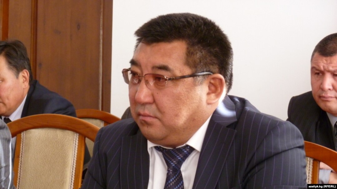 Нарын облусундагы өкмөттүн ыйгарым укуктуу өкүлү Аманбай Кайыпов.