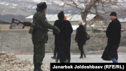 Село Достук на кыргызско-таджикской границе. Иллюстративное фото. 