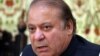 Pakistani ousted prime minister Nawaz Sharif speaks during a press in Islamabad on September 26.