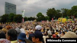 Анти-нуклеарни протести во Токио