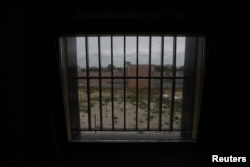 Вид из окна камеры в Швенингене