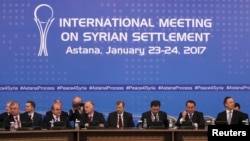 Астана, 23 января 2017 г. Переговоры по сирийскому урегулированию