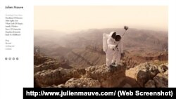  ژولین موو عکاس و طراح، به تازگی دست به طراحی پروژه‌ای زده است با نام «خوش‌آمدگویی از مریخ»