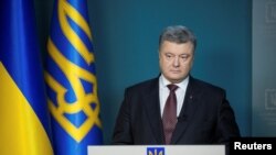 Ukrainanyň prezidenti Petro Poroşenko