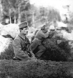 Антін Артимович – четар УСС. Карпати, гора Маківка, 1915 рік