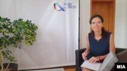 Германската амбасадорка во Северна Македонија, Анке Холштајн