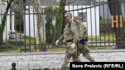 Crnogorski vojnici, Podgorica, mart 2020.
