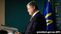 Ukrainanyň prezidenti Petro Poroşenko 