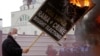 Opposition Supporters Clash With Police In Albanian Capital