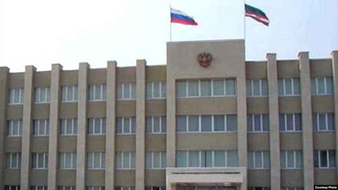 ساختمان پارلمان چچن در گروزنی