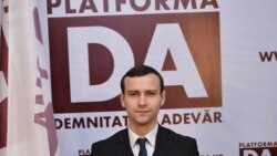 Deputatul Dinu Plângău într-o discuție cu Valentina Ursu