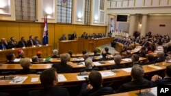 Խորվաթիայի խորհրդարանի նիստ, արխիվ