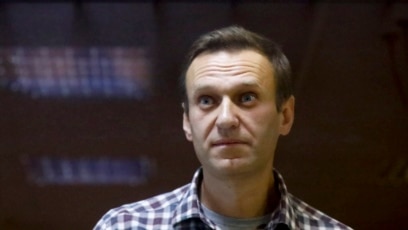 Руският опозиционен политик Алексей Навални който е осъден на 19