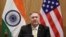 په هند کې د امريکا د متحده ايالاتو د بهرنيو چارو وزير مايک پامپيو. June 26, 2019
