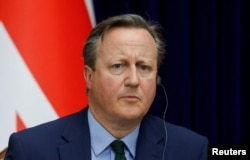 David Cameron, ministrul britanic de externe
