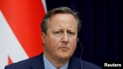 Sekretari i Jashtëm i Britanisë së Madhe, David Cameron. (Fotografi nga arkivi)