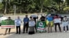 Пикет в поддержку Мейриева в Брюсселе