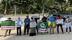 Пикет в поддержку Мейриева в Брюсселе