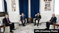 ილჰამ ალიევი სტივ ვიტკოფს შეხვდა.