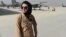 Afghan Air Force Captain Niloofar Rahmani before she sought asylum in the United States.