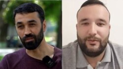 Alişer Sahatow (çepde) we Abdulla Orusow