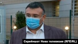 Младен Маринов след разпита му в ГДБОП в понеделник