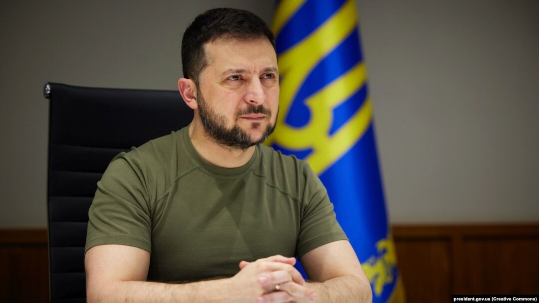 Ukrainian President Volodymyr Zelenskiy