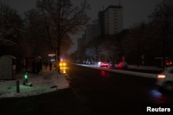 Вулиця Берліна без світла, 3 січня 2026 року