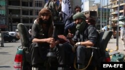 جنگجویان طالبان در افغانستان