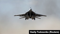 A Russian-made MiG-29 fighter jet (file photo)

