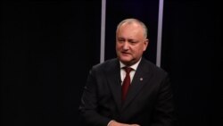 Președintele Igor Dodon în studioul Europei Libere, 24 decembrie 2019