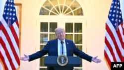 دونالد ترامپ، رئیس‌جمهور آمریکا 