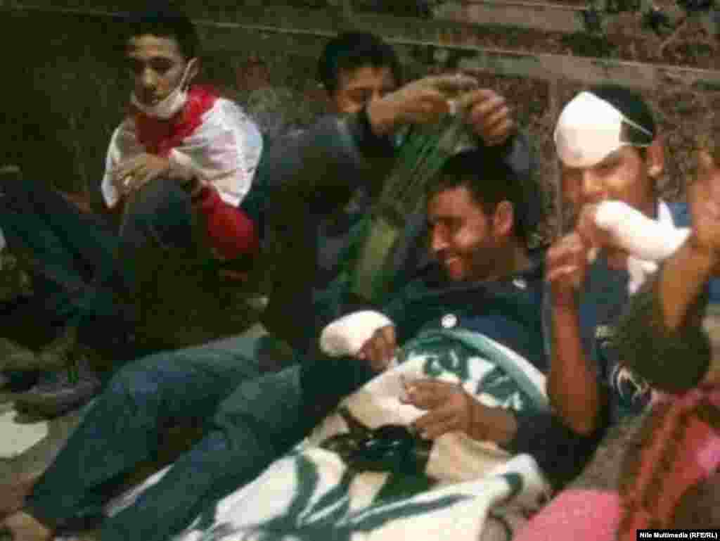 Egypt-cairo,protestors in Tahrir Square,Nov23