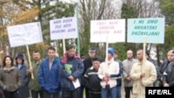 protes roditelja u Jagodnjaku, Photo: Drago Hedl
