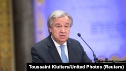 Sekretari i përgjithshëm i Kombeve të Bashkuara, Antonio Guterres.