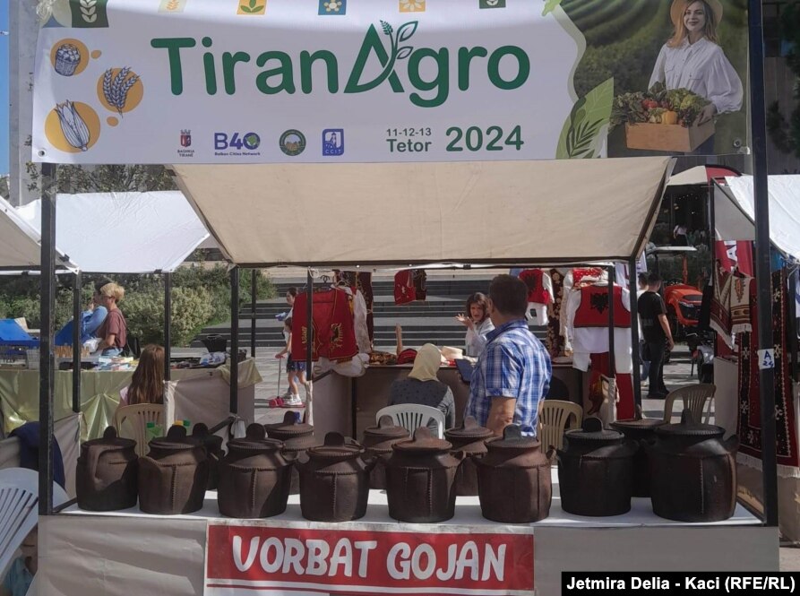 Vorbat e Gojanit në Panairin e Agrobiznesit në Tiranë, tetor 2024.