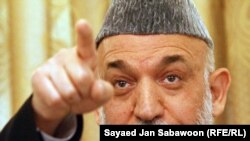 حامد کرزی رییس جمهور اسلامی افغانستان