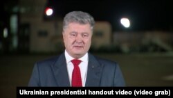 Ukrainian President Petro Poroshenko (file photo)