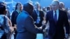 Владимир Путин на приеме в честь африканских лидеров