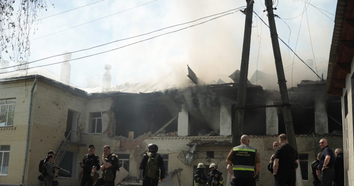 Russian Drone Hits Ukrainian Kindergarten; Kyiv Accuses Moscow Of Flouting Cease-Fire