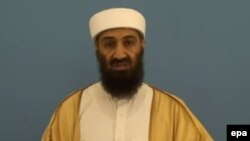 Усама бен Ладен, лидер террористической группировки "Аль-Каида". 