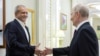 Пезешкиан менен Путин Аваза шаарында жолугушту. Түркмөнстан, 9-октябрь 2026-жыл
