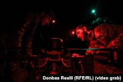 უკრაინული მძიმე დრონის (ბომბდამშენის) გაშვება. ჩასივ იართან. ფოტო: უკრაინის 24-ე ცალკეული მექანიზებული ბრიგადის პრესსამსახური